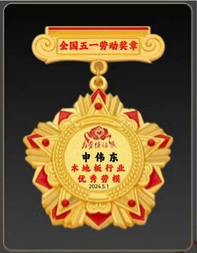 木地板優(yōu)秀行業(yè)優(yōu)秀勞?！陚|